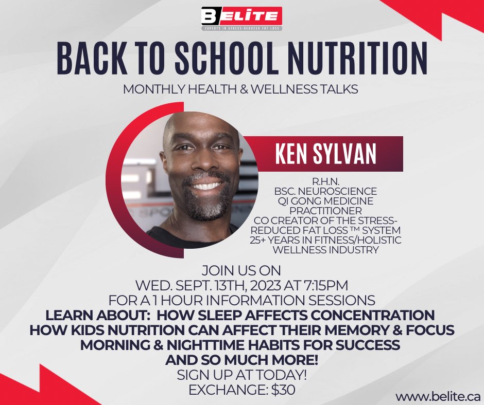 Back To School Nutrition Talk
